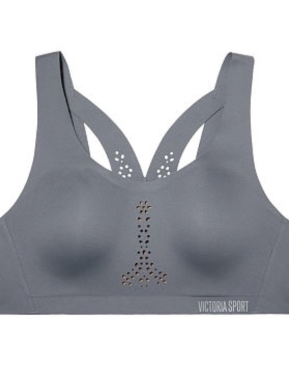 Victoria Sport Gray High-Impact Seamless Structured Sports Bra
